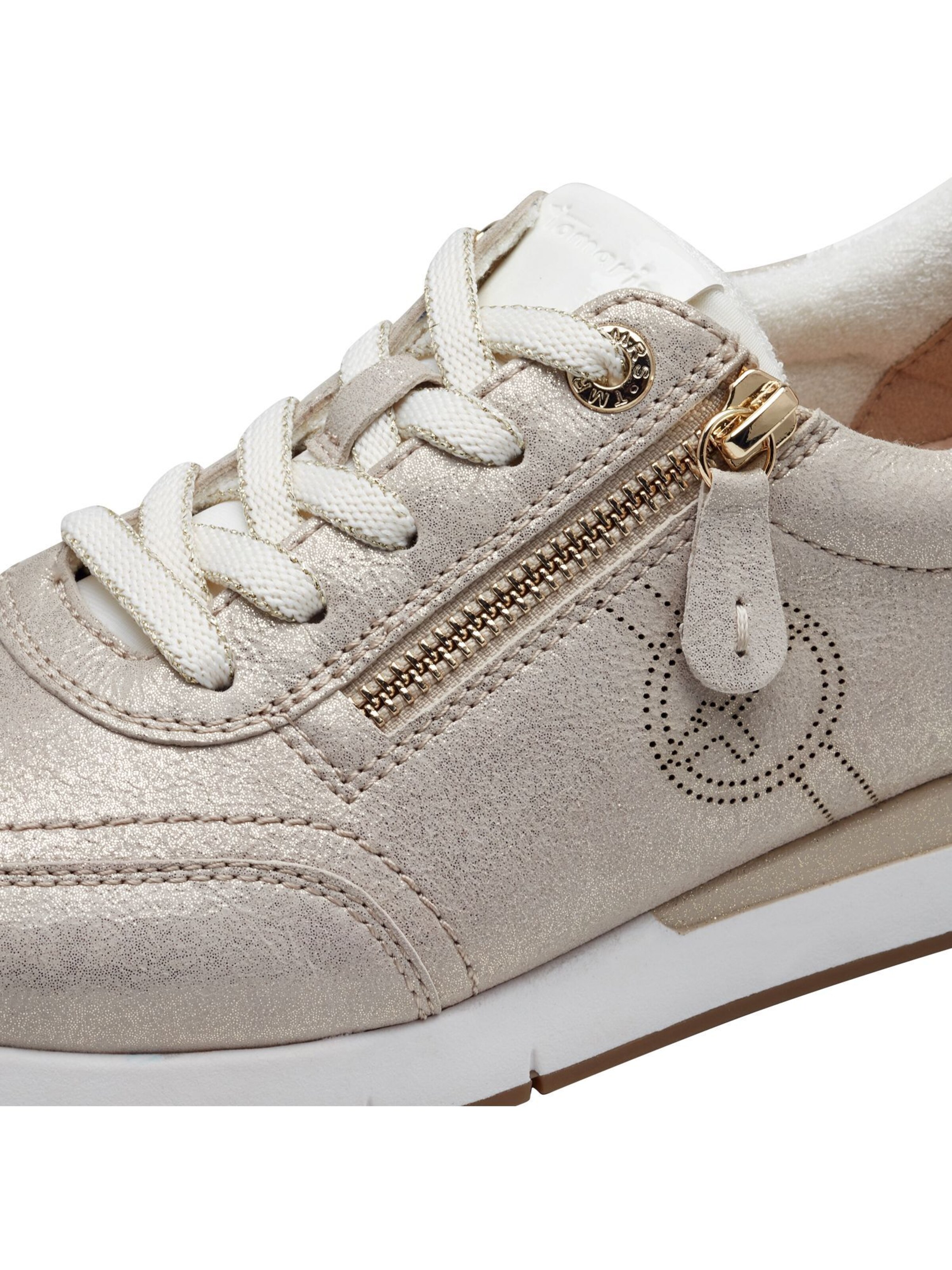 Baskets basses Tamaris en beige