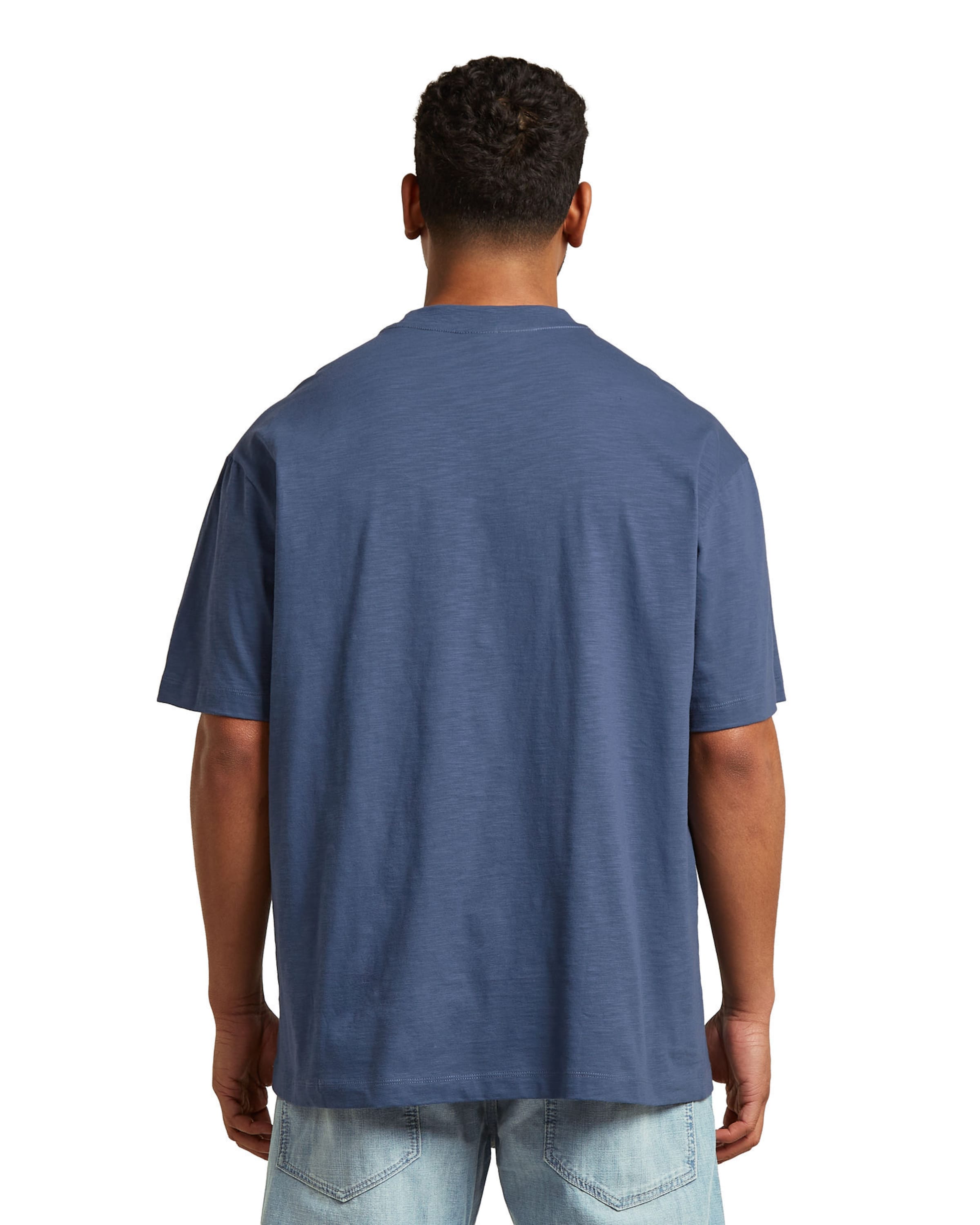 G-STAR T-Shirt - 'Coord Graphic Relaxed T-Shirt' in Blau