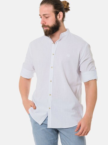 Coupe slim Chemise CIPO & BAXX en blanc