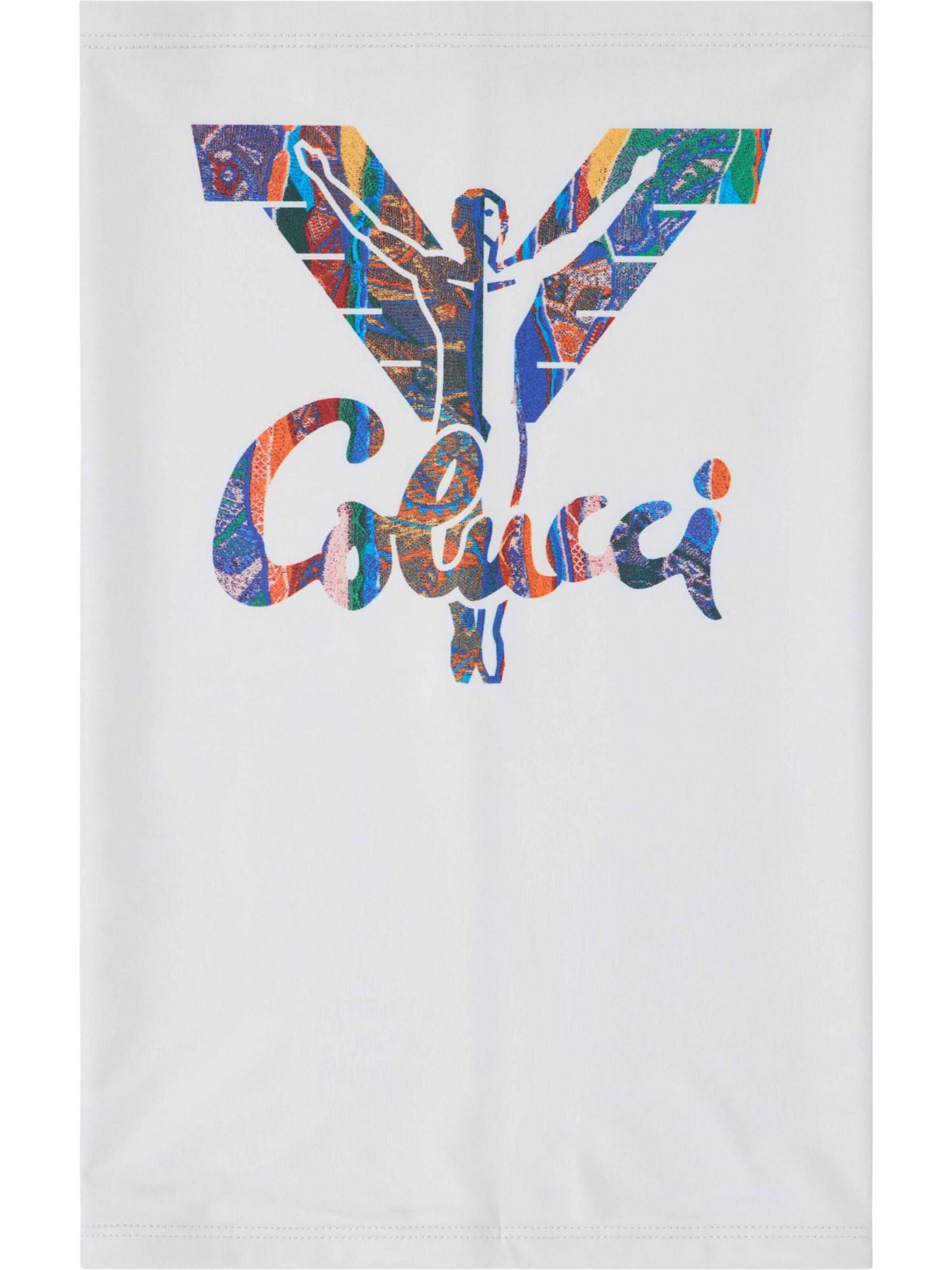 Carlo Colucci Loop scarf 'Fabbro' in White