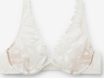 INTIMISSIMI Bra 'About Flowers' in White: front