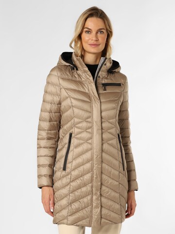 GIL BRET Between-Seasons Coat in Beige: front