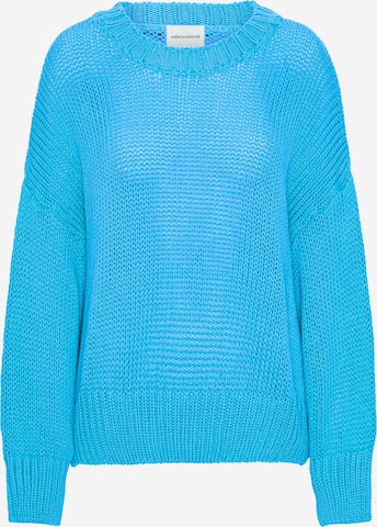 americandreams Oversizepullover 'Pepper' in Blau: Vorderseite