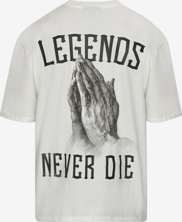 bēšs Dropsize T-Krekls 'Legends Never Die'