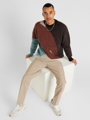 NORSE PROJECTS - Pullover 'Arild' em castanho