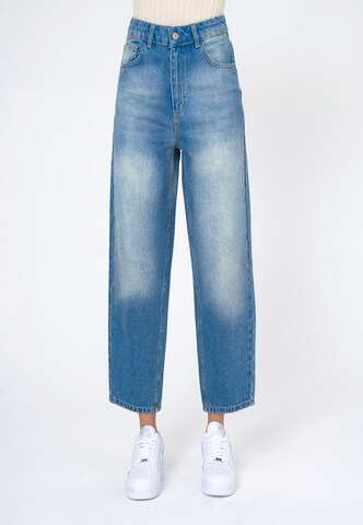 FRESHLIONS Regular Jeans 'Silvia' in Blauw: voorkant