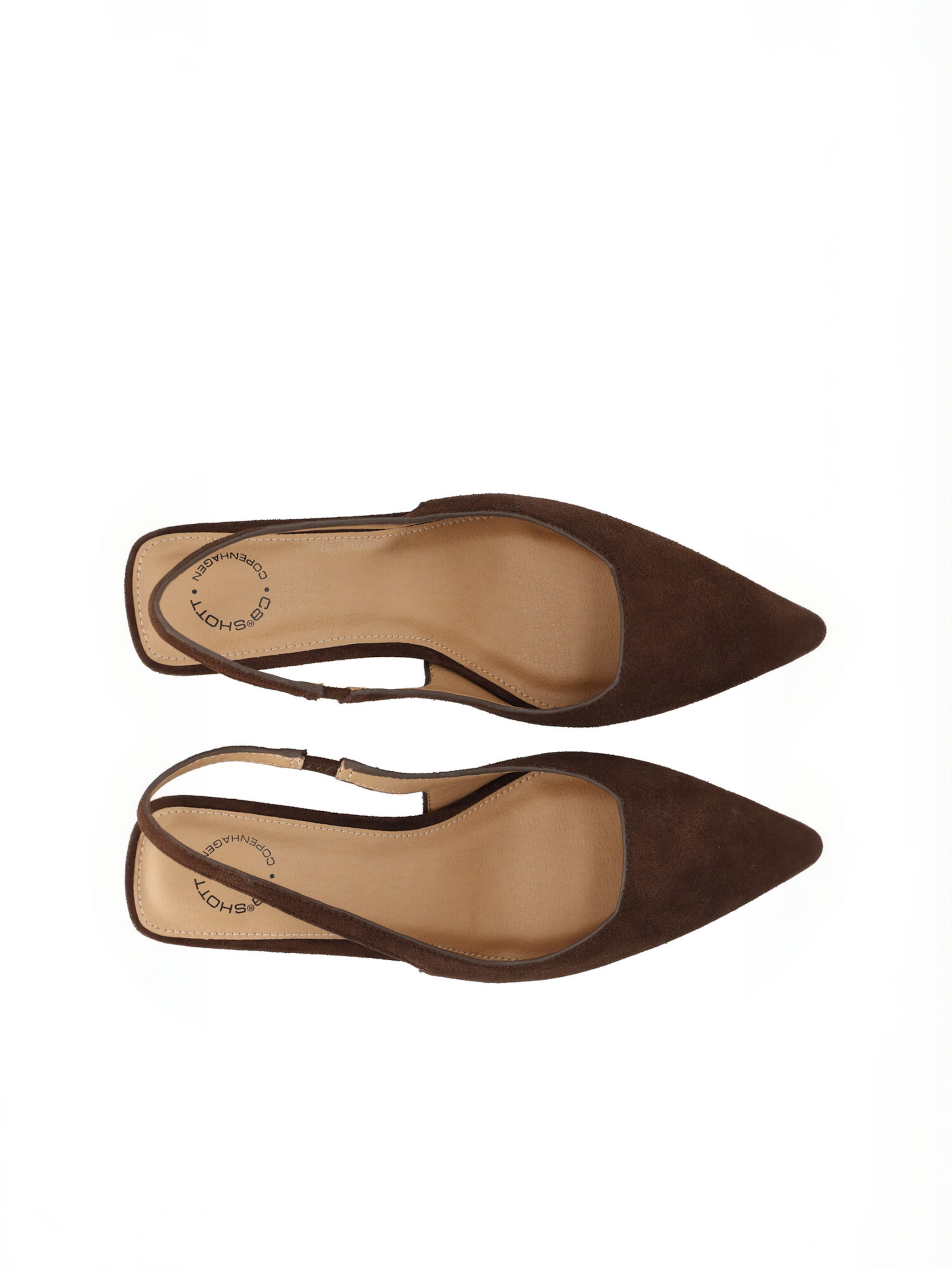 Décolleté di Ca'Shott in marrone: superiore
