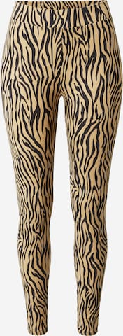 Urban Classics Leggings in Beige: front