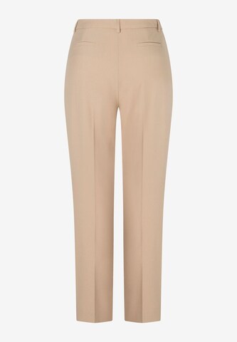 Regular Pantalon à plis 'HEDY' MORE & MORE en beige