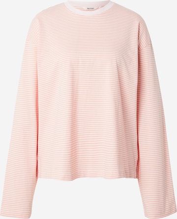 Monki Футболка в Ярко-розовый: спереди