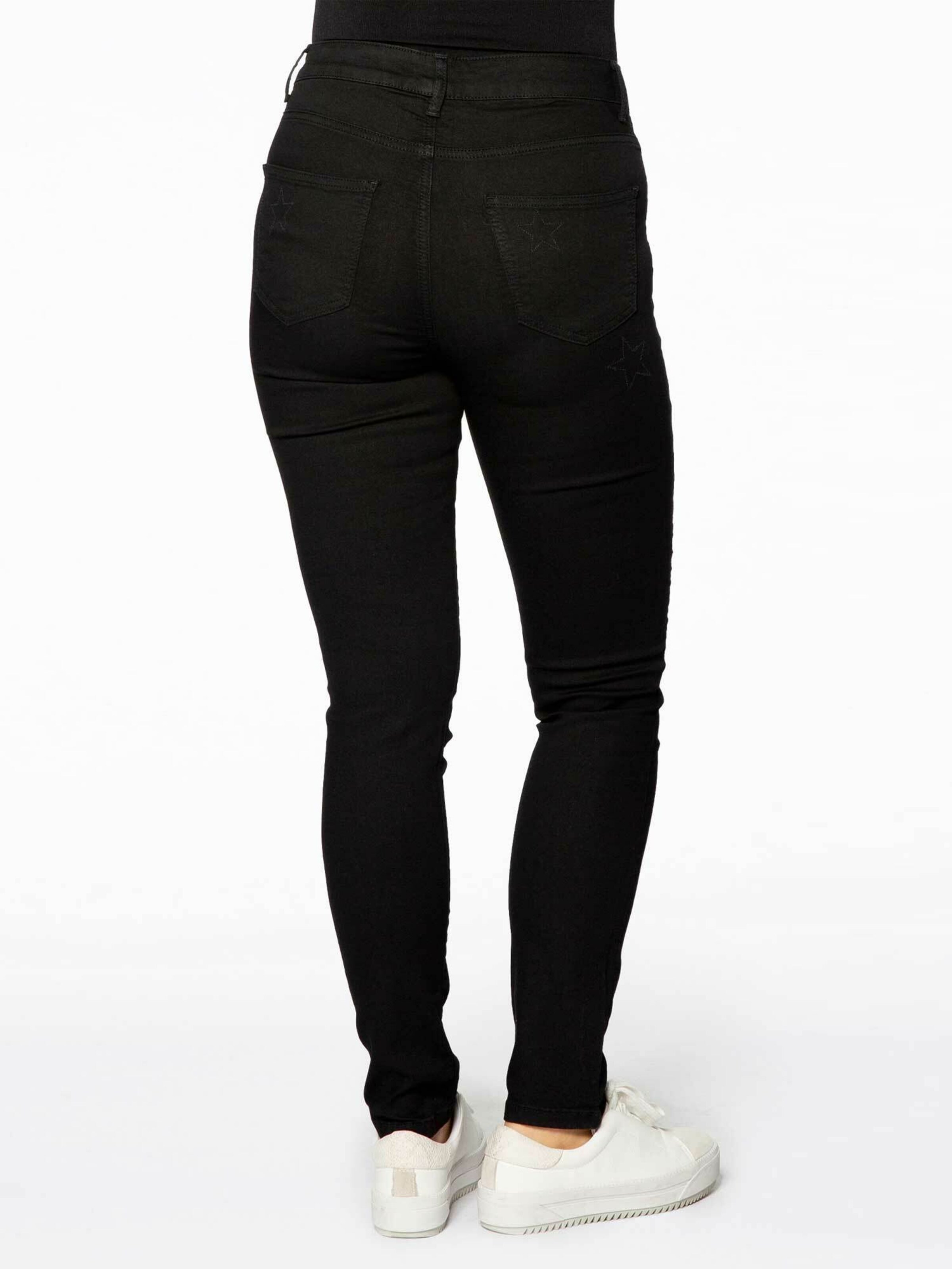 Frauen Jeans Yoek Jeans 'STARS' in Schwarz - EN98663 Frauen Jeans Yoek Jeans 'STARS' in Schwarz - EN98663