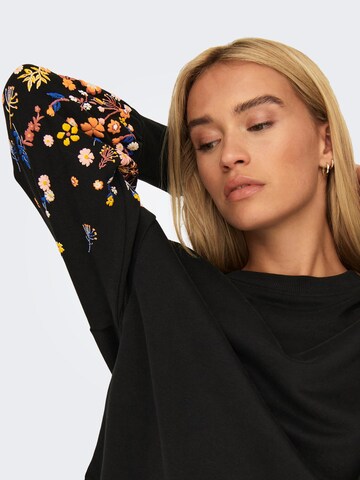 Felpa 'ONLBrooke' di ONLY in nero