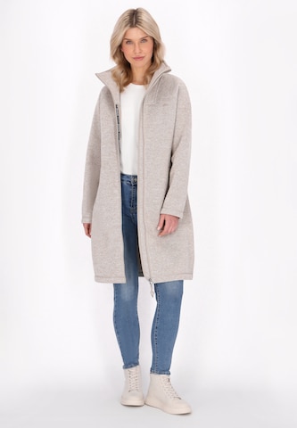 Schmuddelwedda Fleece jas in Beige