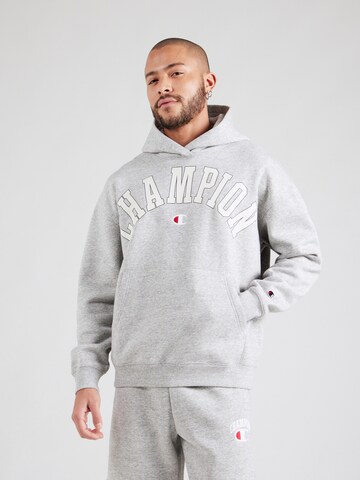Felpa di Champion Authentic Athletic Apparel in grigio: frontale