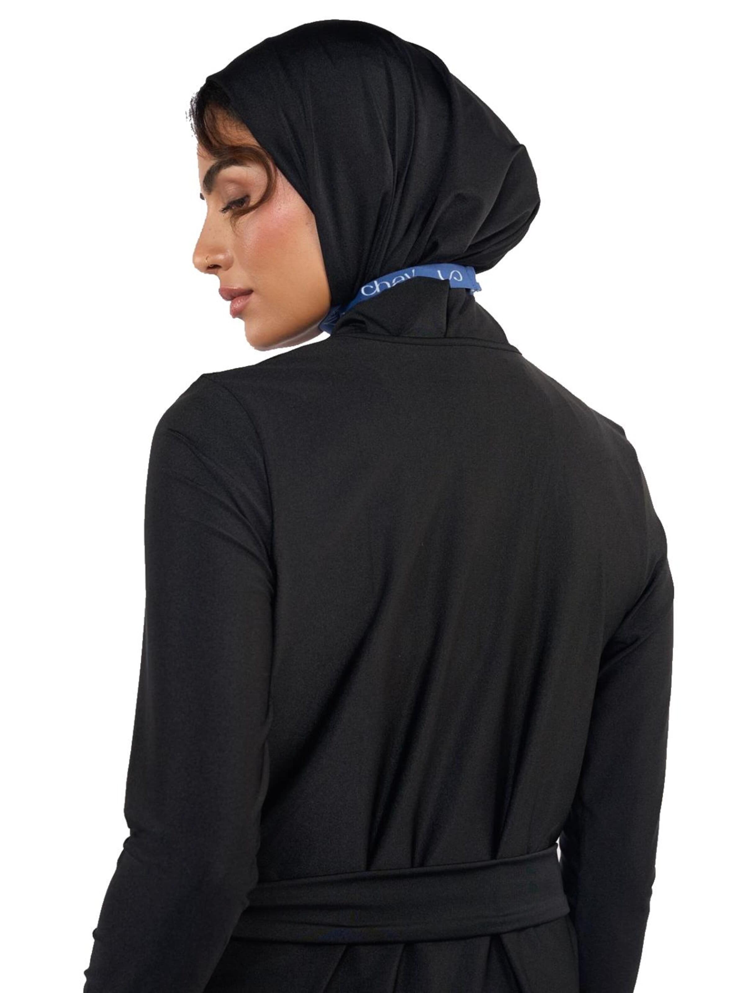 Chay High neck Uimapukumekko 'Chay Nis Elegance Black Burkini - Swimset' värissä musta