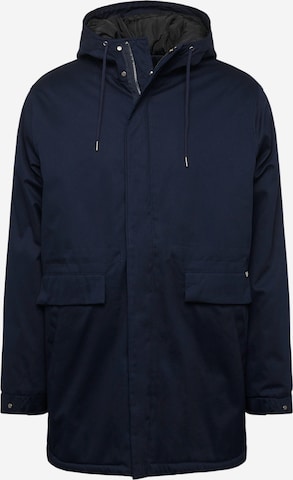 Thinking MU Winter parka 'Peps' in Blue: front