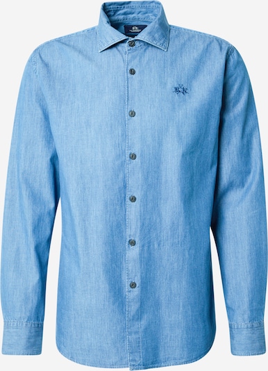 Marškiniai iš La Martina, spalva – tamsiai (džinso) mėlyna, Prekių apžvalga