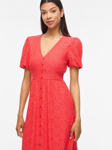 VILA Kleid 'VIKAWA' in Rot