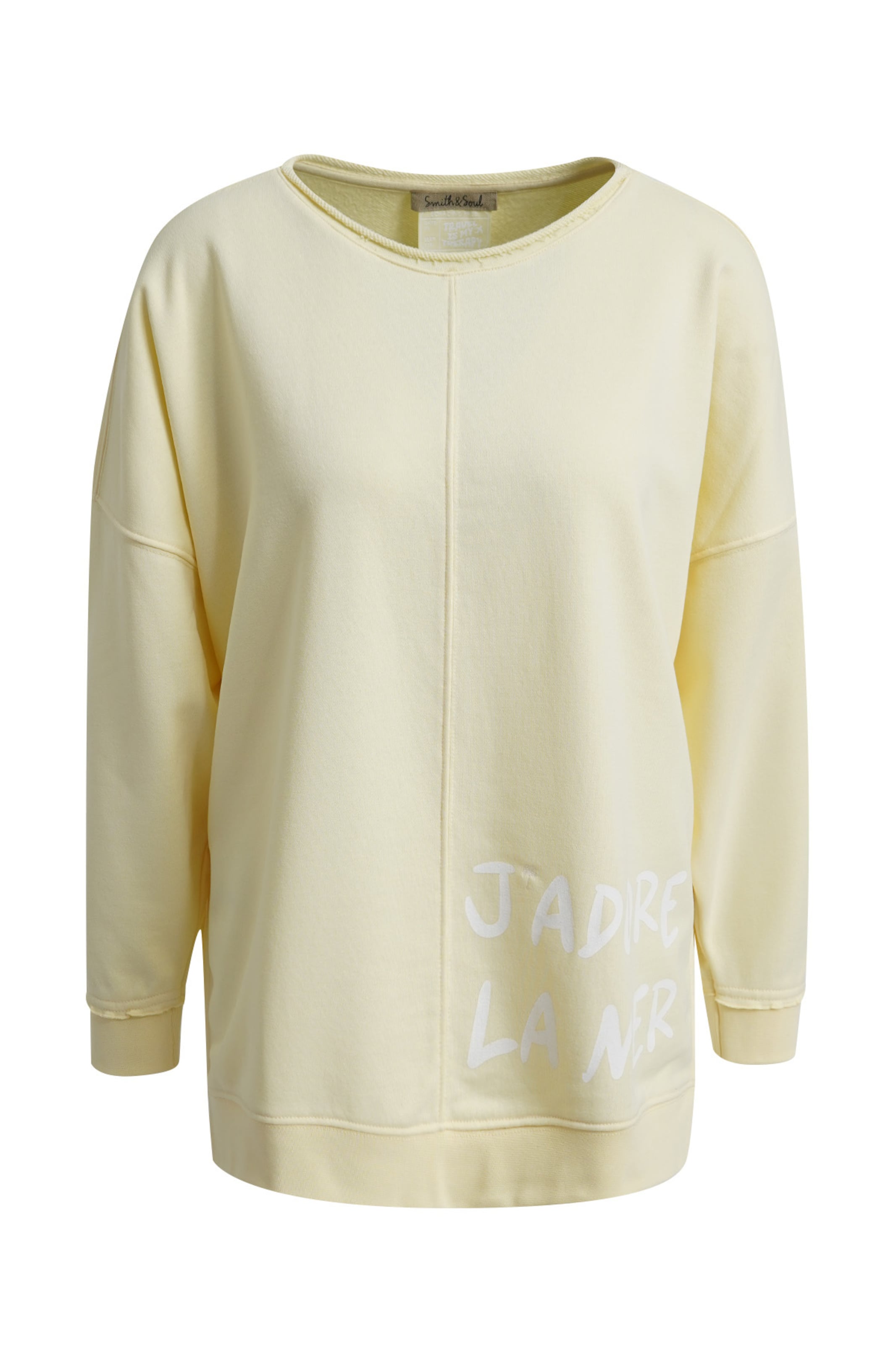 Smith&Soul Sweatshirt in Yellow: front