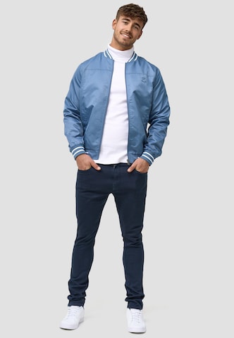 INDICODE JEANS Between-Season Jacket 'Manos' in Blue