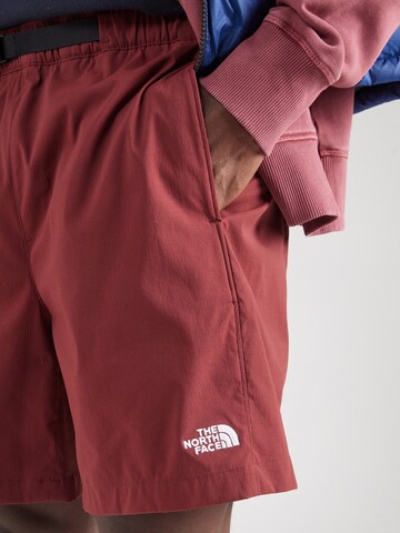 raudona THE NORTH FACE Standartinis Kelnės 'CLASS V PATHFINDER'
