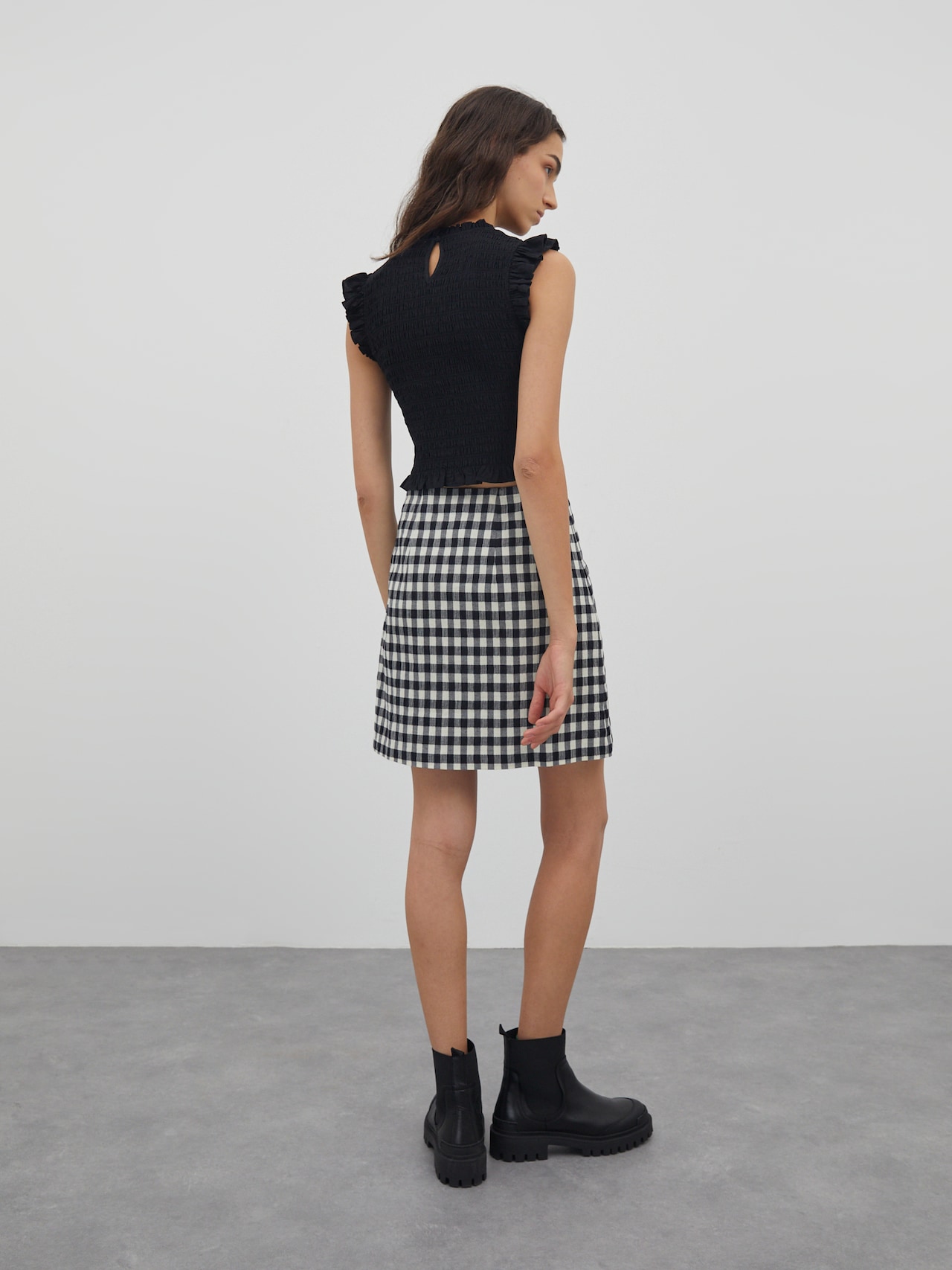 EDITED Haut 'Ava' noir