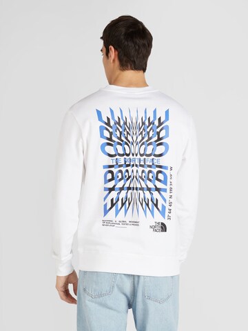 Sweat-shirt 'COORDINATES' THE NORTH FACE en blanc