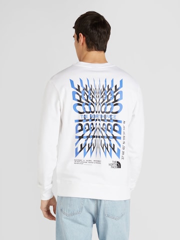 THE NORTH FACE Sweatshirt 'COORDINATES' in White