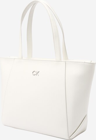 Cabas 'Daily' Calvin Klein en blanc : devant