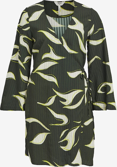 OBJECT Haljina 'Tate' u sivkasto zelena / tamno zelena / bijela, Pregled proizvoda