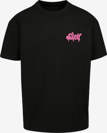 F4NT4STIC Shirt 'SLAY' in Black: front