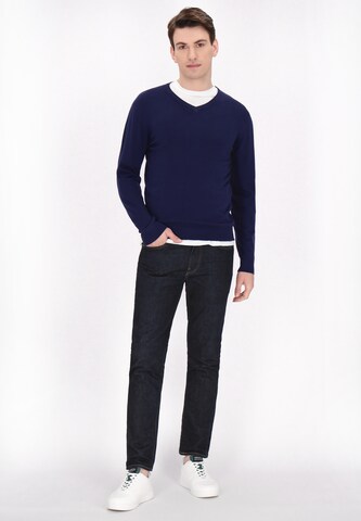 Pull-over MO en bleu