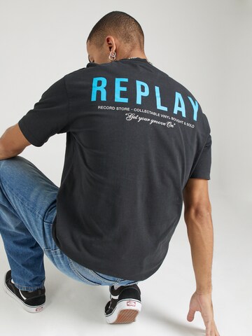 REPLAY Shirt in Grijs