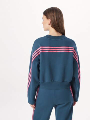 ADIDAS SPORTSWEAR Sports sweatshirt 'Future Icons 3-Stripes' in Blue