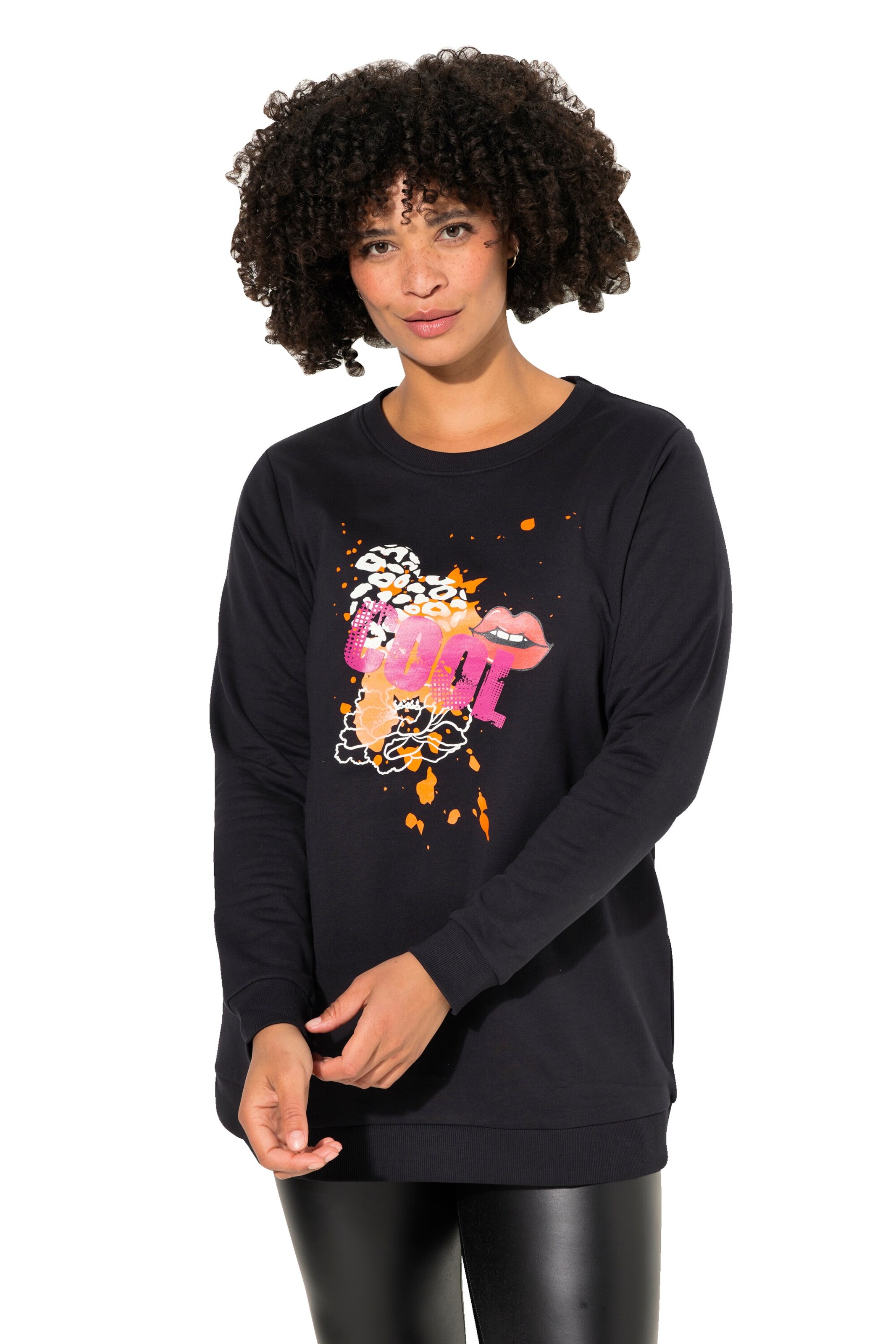 Angel of Style Sweatshirt in Schwarz: Vorderseite
