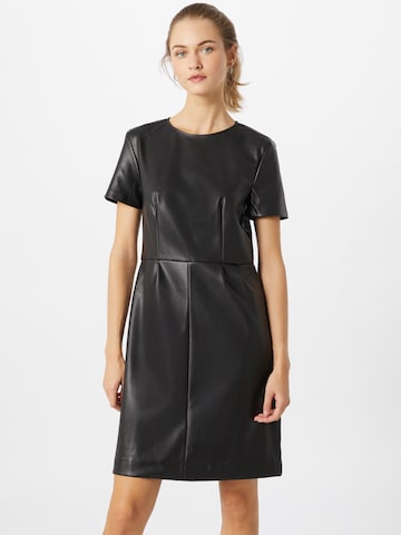 Robe 'Ursa-Dionne' ONLY en noir : devant