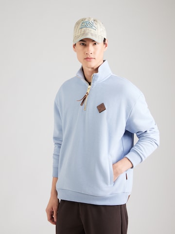 naketano Суичър в синьо: отпред