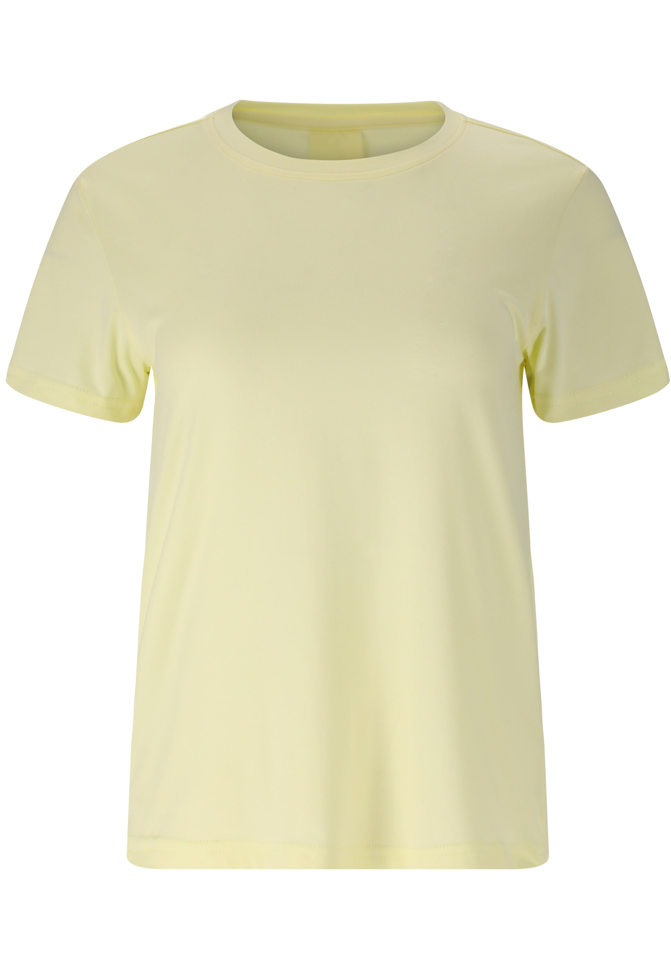 Athlecia Performance shirt 'Pacy V2' in Yellow: front