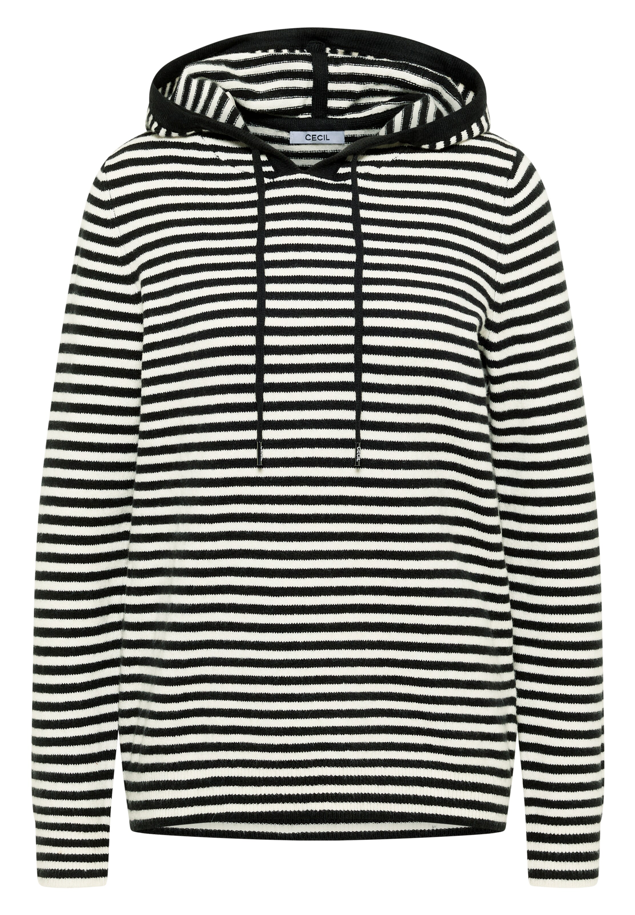 CECIL Pullover in Schwarz: Vorderseite