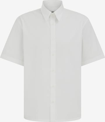 WE Fashion Comfort Fit Paita värissä valkoinen: etupuoli
