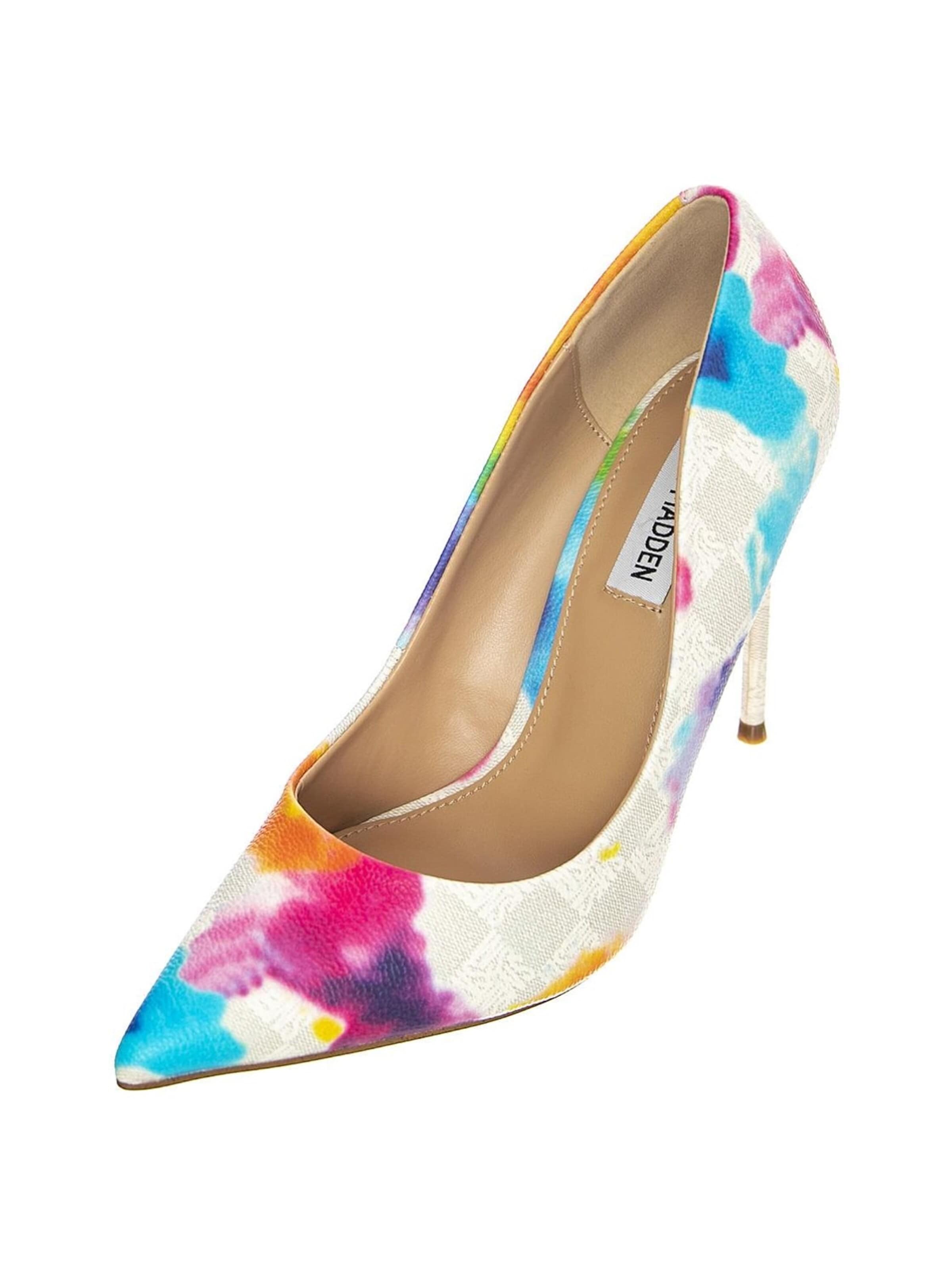 Escarpins 'Womens Vala Tie Dye Multicoloured Pumps' STEVE MADDEN en mélange de couleurs : devant