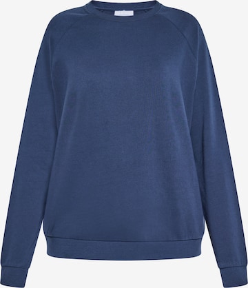 usha BLUE LABEL Sweatshirt in Blue: front