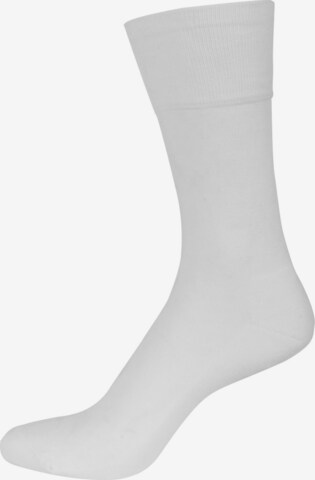 Chaussettes 'Aktiv' Nur Der en blanc