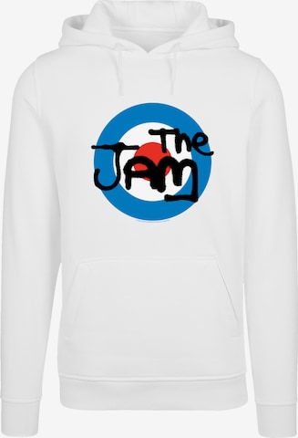 Sweat-shirt 'The Jam' F4NT4STIC en blanc : devant