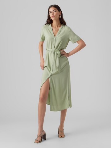 Vero Moda Tall Dolga srajca 'VICA' | zelena barva