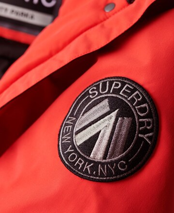 Superdry Winterparka in Rood