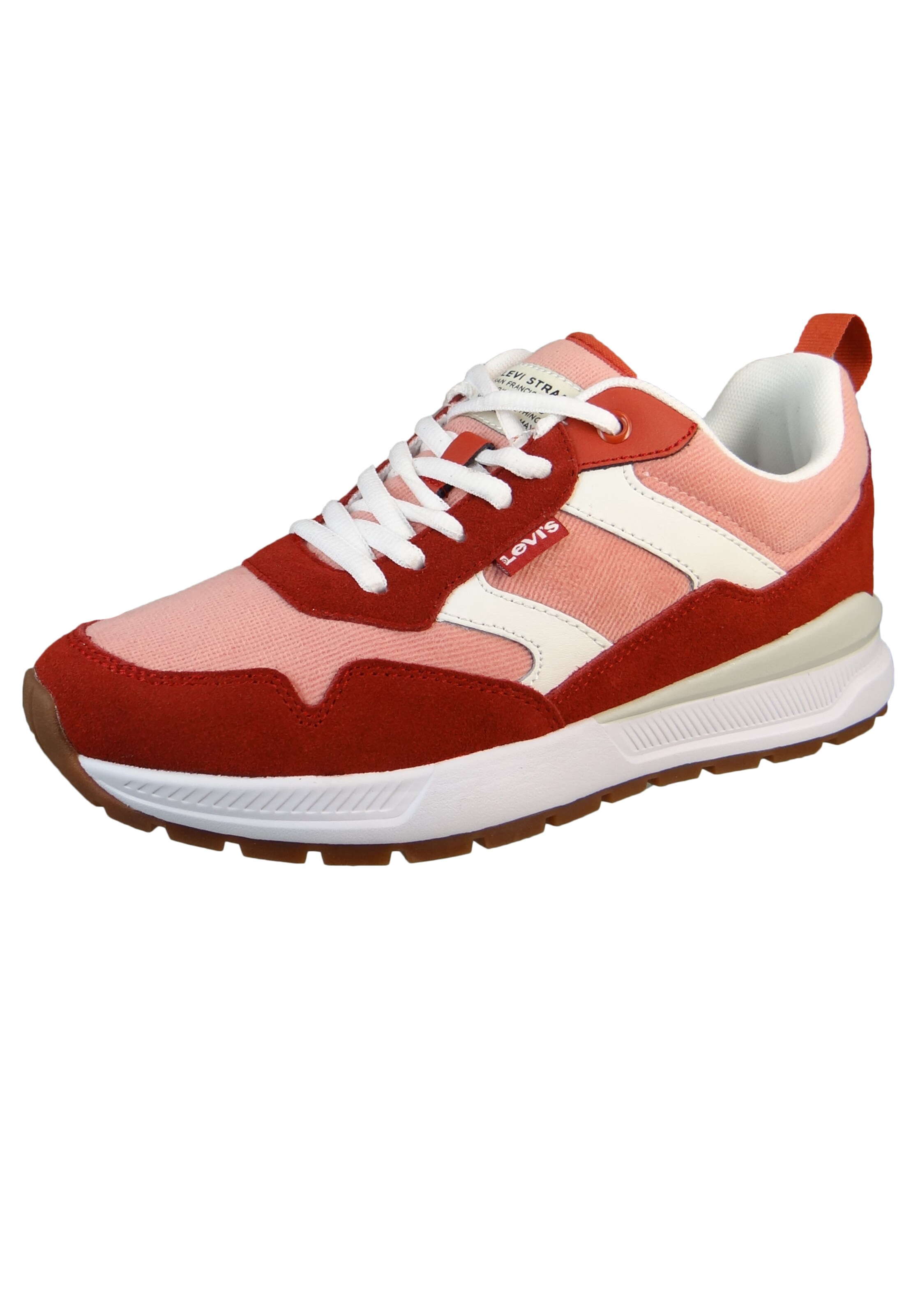 Baskets basses LEVI'S ® en rose : devant