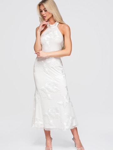 Ombre Evening dress in Beige