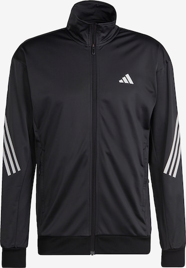 ADIDAS PERFORMANCE Sportjas '3-Stripes ' in de kleur Zwart / Wit, Productweergave