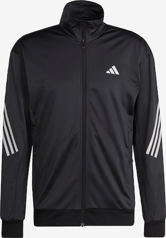 ADIDAS PERFORMANCE - Casaco deportivo '3-Stripes ' em preto: frente